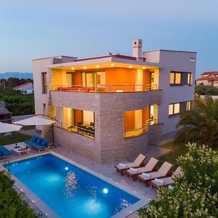 Vila Zatona Sunset With Heated Swimming Pool Затон Экстерьер фото