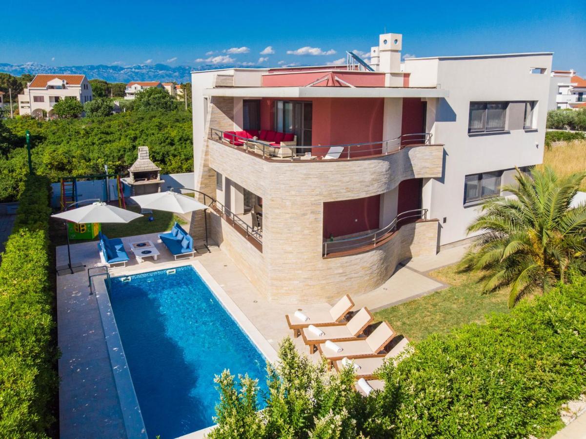 Vila Zatona Sunset With Heated Swimming Pool Затон Экстерьер фото
