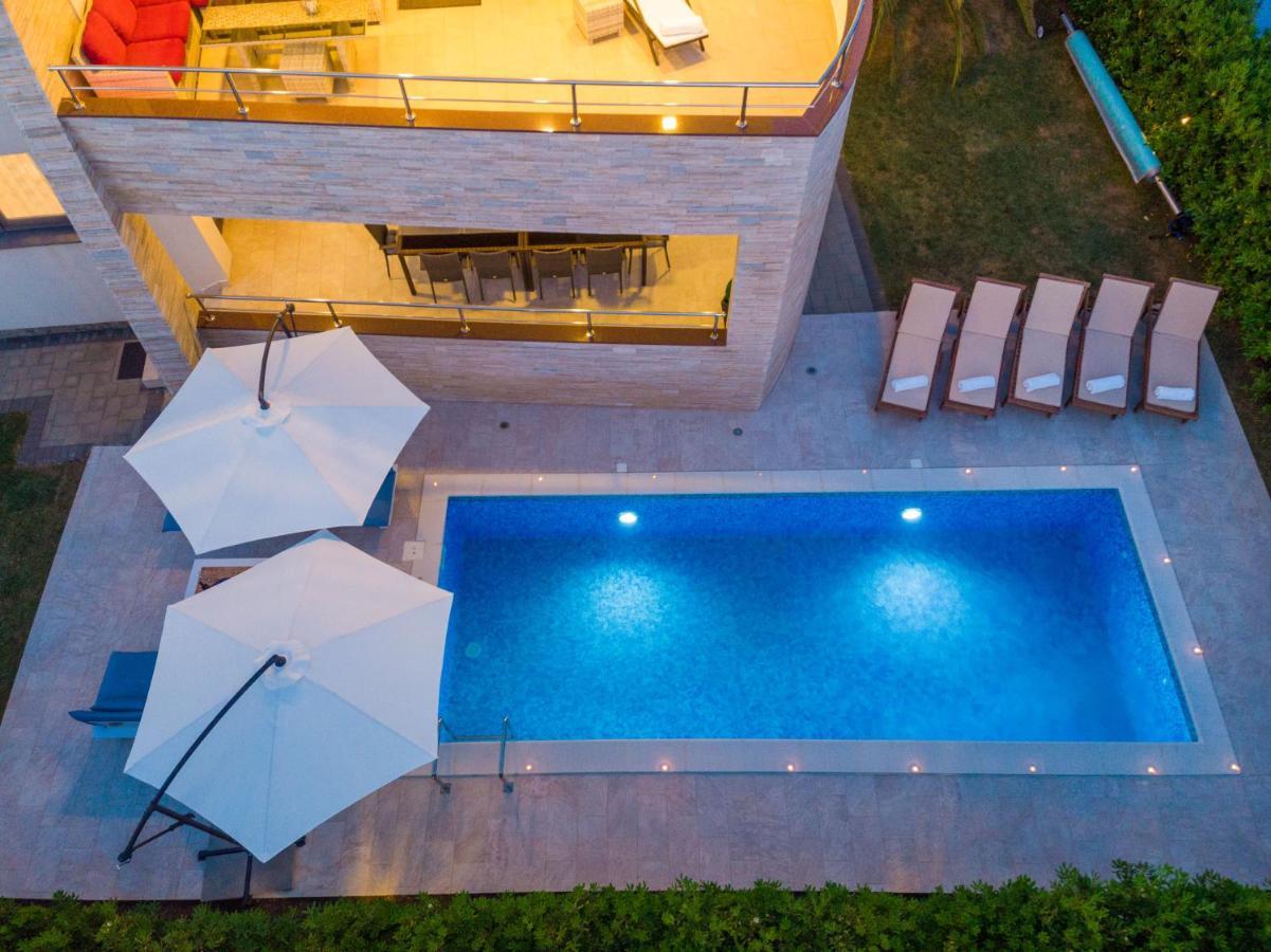 Vila Zatona Sunset With Heated Swimming Pool Затон Экстерьер фото