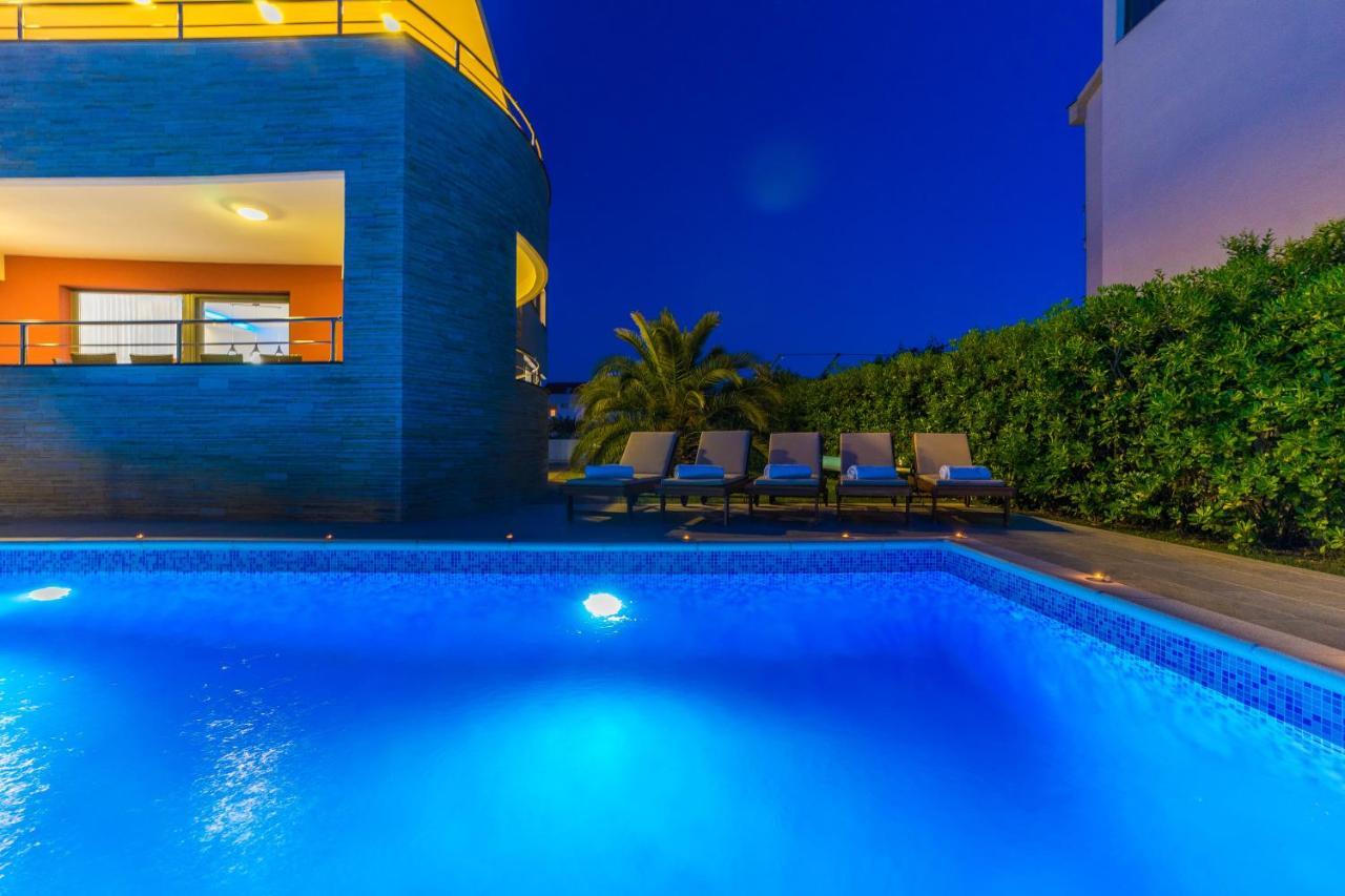 Vila Zatona Sunset With Heated Swimming Pool Затон Экстерьер фото